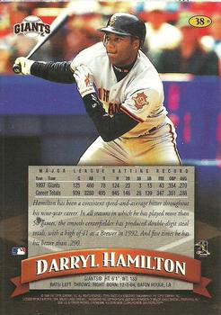 1998 Finest - Refractors #38 Darryl Hamilton Back