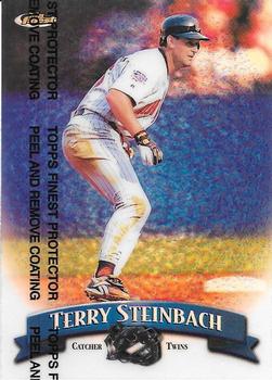 1998 Finest - Refractors #190 Terry Steinbach Front