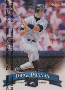 1998 Finest - Refractors #217 Jorge Posada Front