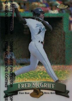 1998 Finest - Refractors #225 Fred McGriff Front