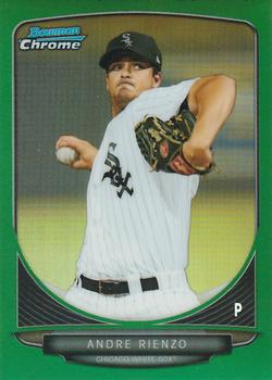 2013 Bowman Chrome - Prospects Green Refractors #BCP210 Andre Rienzo Front