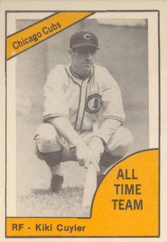 1977 TCMA Chicago Cubs All Time Team #NNO Kiki Cuyler Front