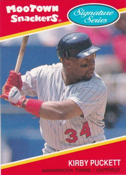 1991 MooTown Snackers #2 Kirby Puckett Front