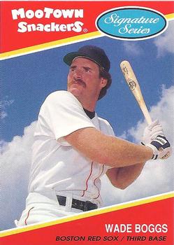 1991 MooTown Snackers #11 Wade Boggs Front