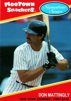 1991 MooTown Snackers #15 Don Mattingly Front