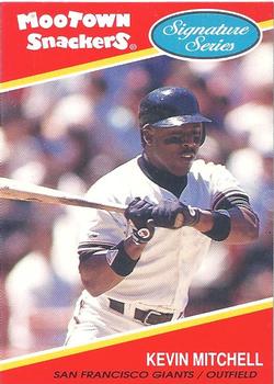 1991 MooTown Snackers #23 Kevin Mitchell Front
