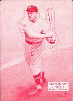 1934-36 Batter-Up (R318) #32 Joe Cronin Front