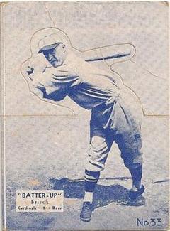 1934-36 Batter-Up (R318) #33 Frankie Frisch Front