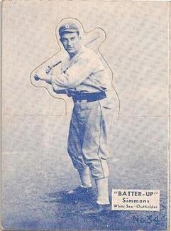 1934-36 Batter-Up (R318) #34 Al Simmons Front