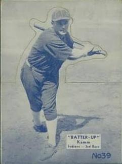 1934-36 Batter-Up (R318) #39 Willie Kamm Front