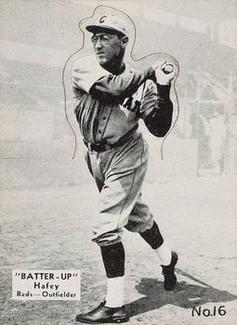 1934-36 Batter-Up (R318) #16 Chick Hafey Front