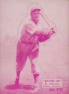 1934-36 Batter-Up (R318) #20 Bob Johnson Front