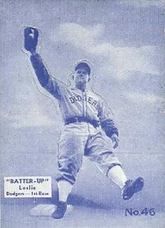 1934-36 Batter-Up (R318) #46 Sam Leslie Front