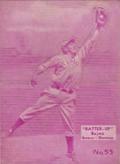 1934-36 Batter-Up (R318) #55 Ollie Bejma Front