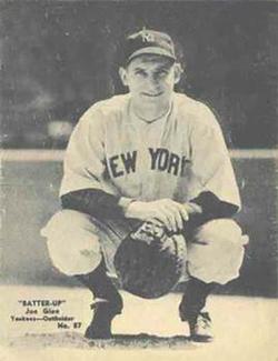 1934-36 Batter-Up (R318) #87 Joe Glenn Front