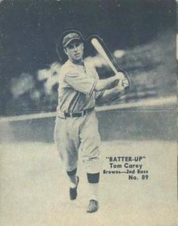 1934-36 Batter-Up (R318) #89 Tom Carey Front