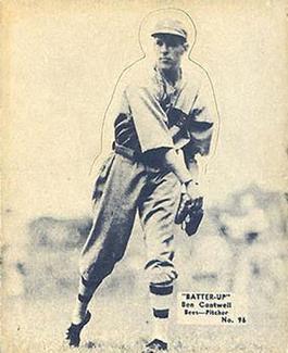 1934-36 Batter-Up (R318) #96 Ben Cantwell Front