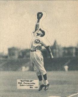 1934-36 Batter-Up (R318) #101 Phil Cavarretta Front