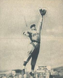 1934-36 Batter-Up (R318) #102 Pep Young Front
