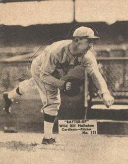 1934-36 Batter-Up (R318) #121 Bill Hallahan Front