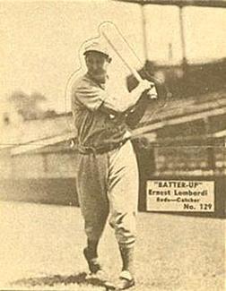 1934-36 Batter-Up (R318) #129 Ernie Lombardi Front