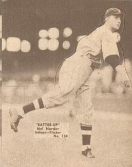 1934-36 Batter-Up (R318) #134 Mel Harder Front