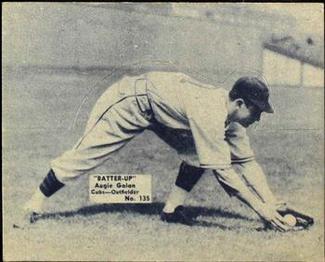 1934-36 Batter-Up (R318) #135 Augie Galan Front