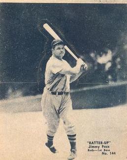 1934-36 Batter-Up (R318) #144 Jimmie Foxx Front