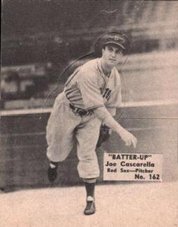 1934-36 Batter-Up (R318) #162 Joe Cascarella Front