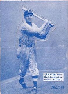 1934-36 Batter-Up (R318) #58 Bill Knickerbocker Front