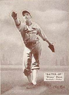 1934-36 Batter-Up (R318) #64 Dizzy Dean Front
