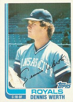 1982 Topps Traded #126T Dennis Werth Front