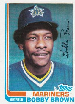 1982 Topps Traded #12T Bobby Brown Front