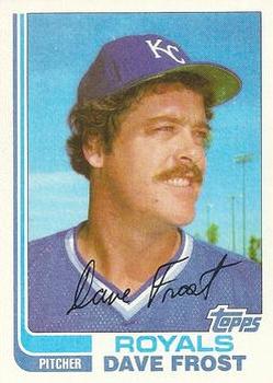1982 Topps Traded #37T Dave Frost Front