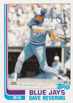 1982 Topps Traded #97T Dave Revering Front