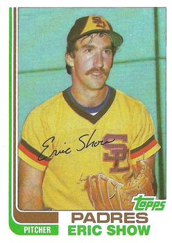 1982 Topps Traded #106T Eric Show Front