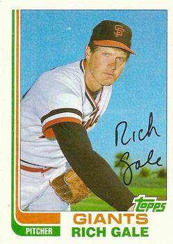 1982 Topps Traded #38T Rich Gale Front