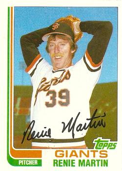 1982 Topps Traded #66T Renie Martin Front
