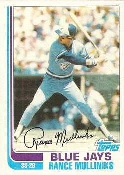 1982 Topps Traded #78T Rance Mulliniks Front