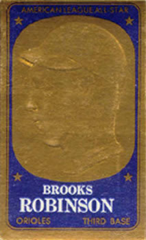 1965 Topps - Embossed #16 Brooks Robinson Front