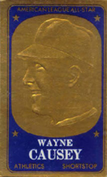 1965 Topps - Embossed #21 Wayne Causey Front
