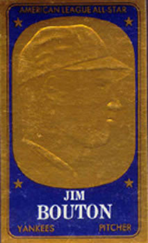 1965 Topps - Embossed #25 Jim Bouton Front