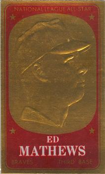 1965 Topps - Embossed #26 Ed Mathews Front