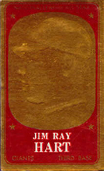 1965 Topps - Embossed #4 Jim Ray Hart Front