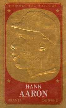 1965 Topps - Embossed #59 Hank Aaron Front