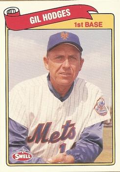 1989 Swell Baseball Greats #33 Gil Hodges Front