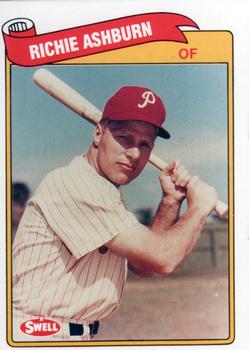1989 Swell Baseball Greats #85 Richie Ashburn Front