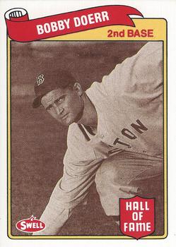 1989 Swell Baseball Greats #110 Bobby Doerr Front