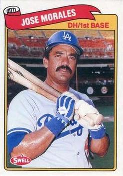 1989 Swell Baseball Greats #38 Jose Morales Front