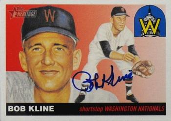 2004 Topps Heritage - Real One Autographs #RO-BK Bob Kline Front